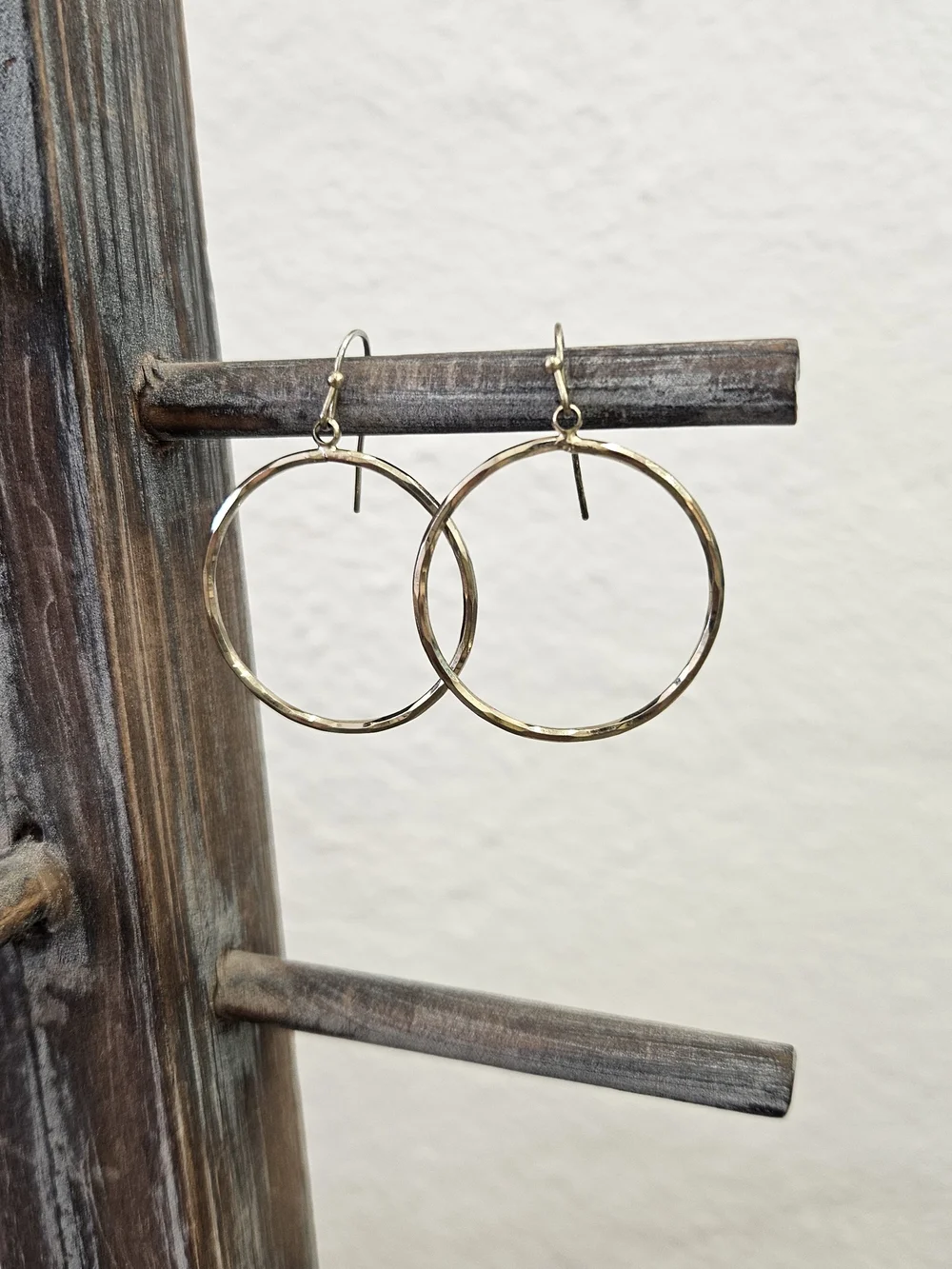 Gold Hoop Drop Earrings - Classic Women Jewelry